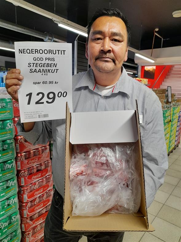 Stegeben 4 kg‼️bemærk det skal først afhentes fredag den 30.10.2026